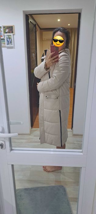 Зимно яке естествена кожа