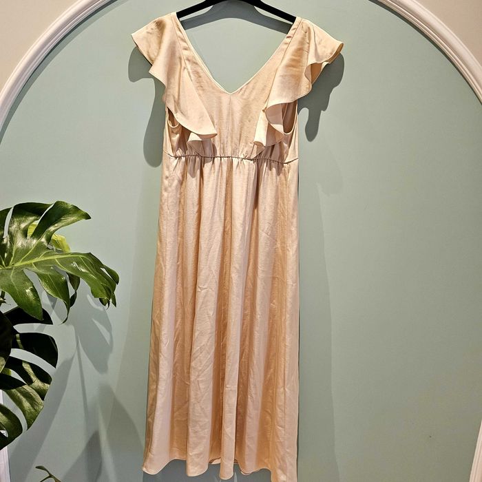 Oferta Rochie gravida zi_ocazie bej MAMA
