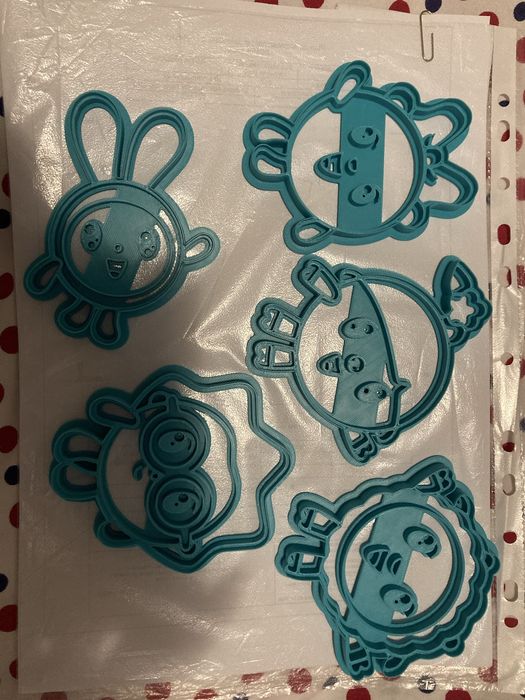 Forme plastilina Bing/Baby Riki/Bobita&Buburuza