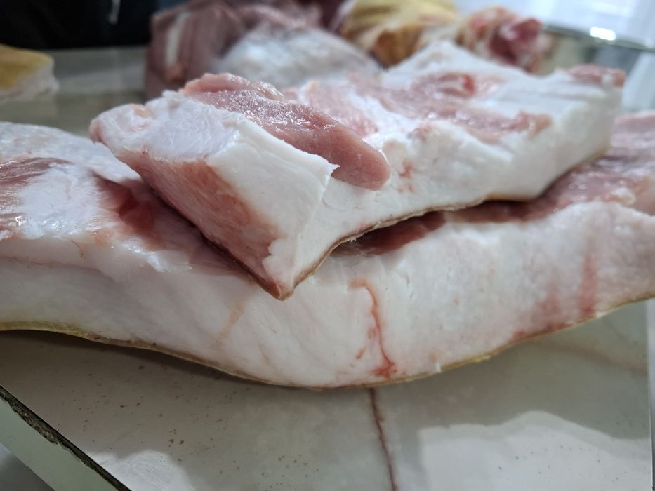 Сало свежее свиное