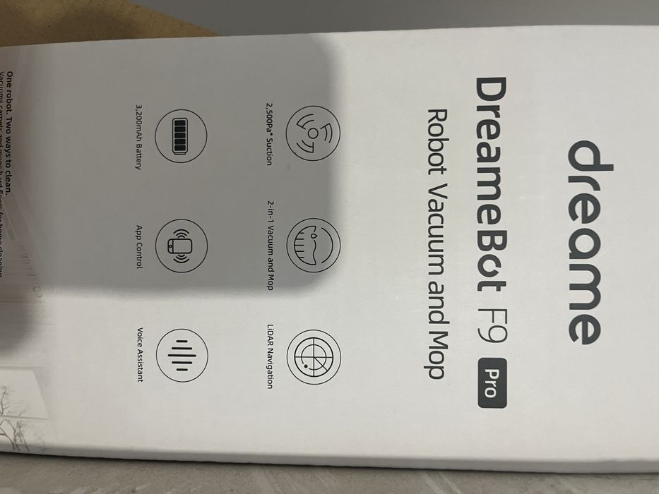 DreamBot F9 Pro, робот-пылесос