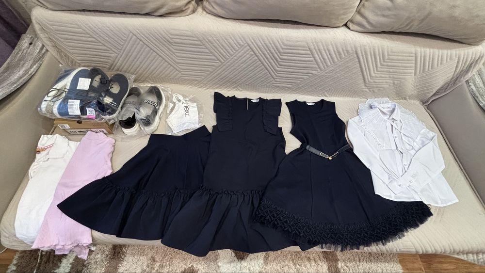 Пакет вещей для девочки р140-146