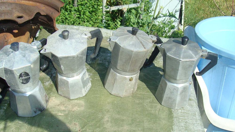 Италиански кафеварки-алуминиеви