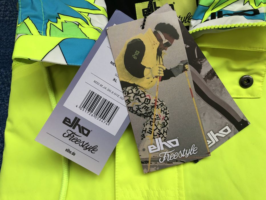 Elho Freestyle Savognin 89 ОРИГИНАЛНО мъжко ски/сноуборд яке XL-2XL