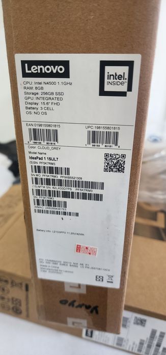 Lenovo N4500 yangi 2 ta bor karobka dokument