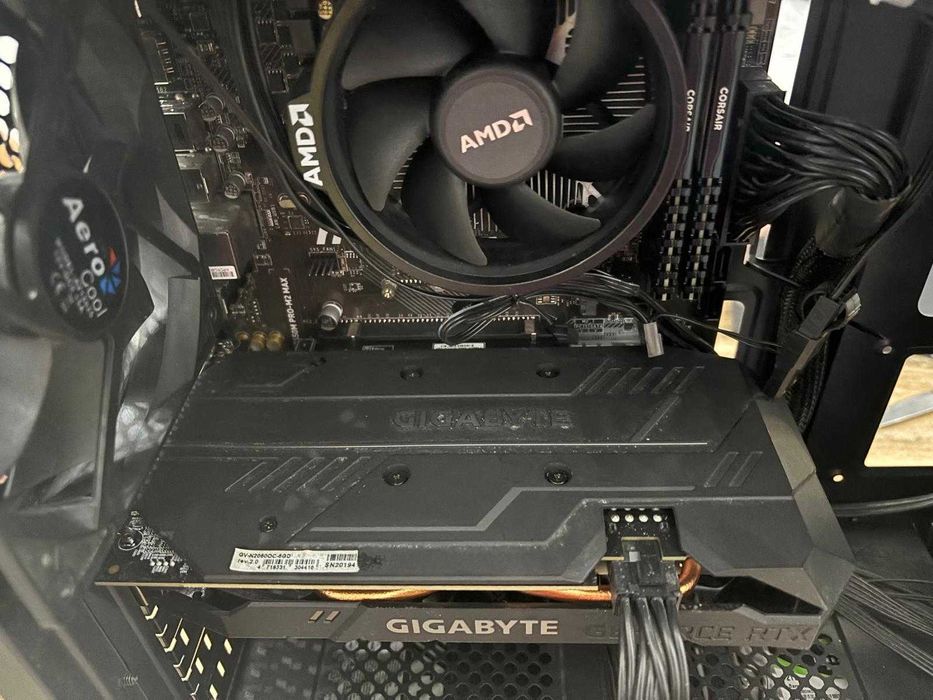 Calculator GAMING RTX 2060 | Ryzen 5 3600 | SSD 500GB | HDD 2TB | 16GB DDR4 | Sursa 750W Gold 80+ | Windows 11 instalat