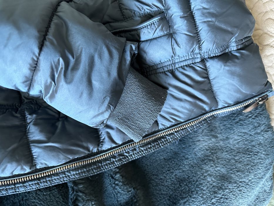 Теплая куртка для девочки на рост 100 см