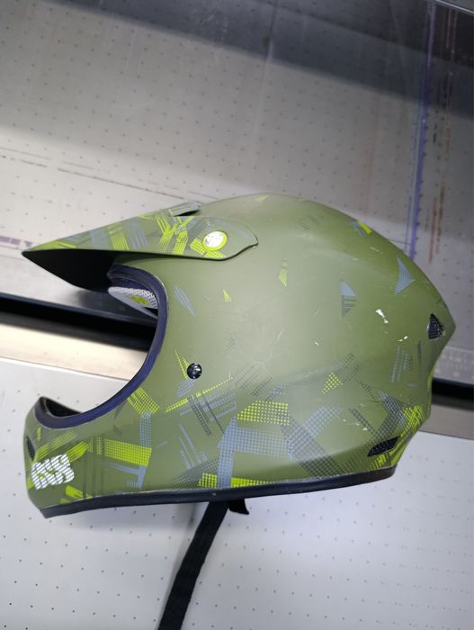 Casca ixs vector verde full face