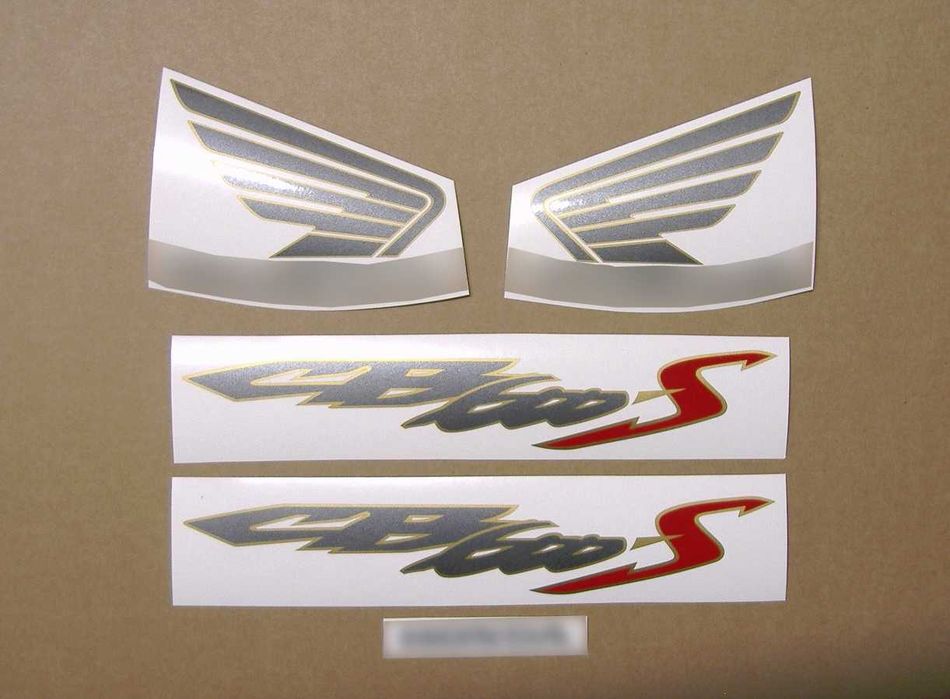 Стикери Honda CB 600S / Hornet S 2002г-2004г лепенки хонда цб 600 2003
