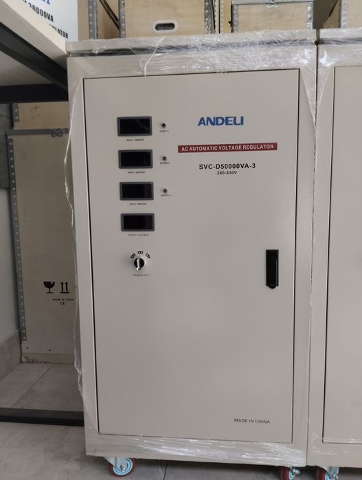 Stabilizator стабилизатор stabilzatr Andeli SVC 50-kva 280v-430v