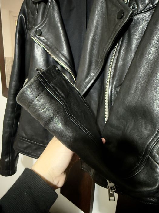 Geaca de piele AllSaints S