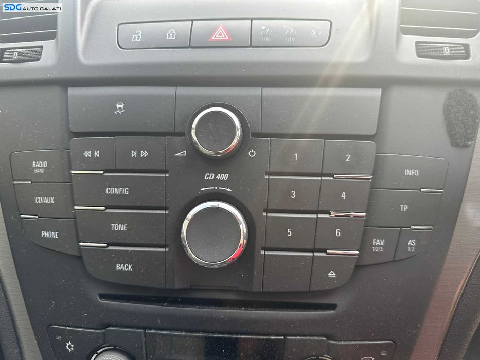 Unitate Consola Centrala Panou Comanda Radio CD Player CD400 Opel Insignia 2008 - 2017 [C7387]