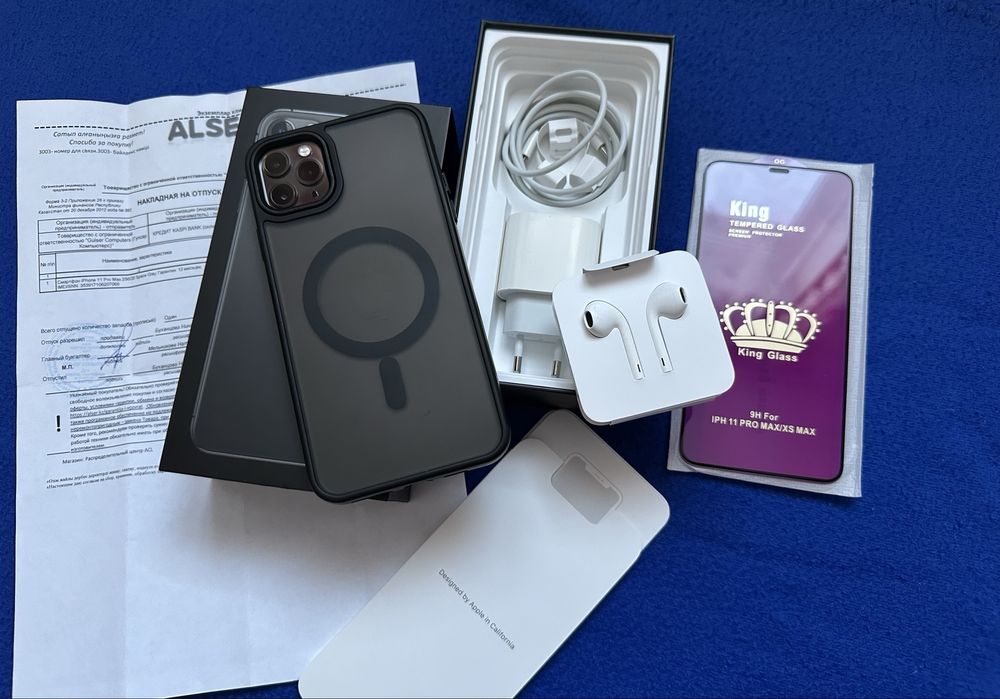 iPhone 11 Pro Max. 256 Gb. Полый комплект. Айфон 11 Про Макс.