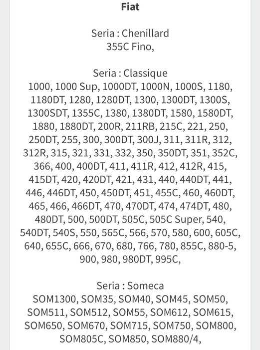 Diuze / injectoare  tractor FIAT, NOI -NOUTE