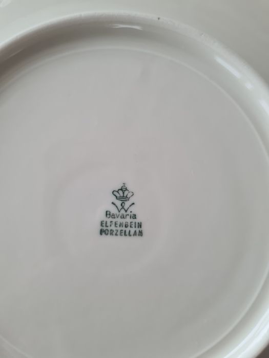 Винтидж сервиз Bavaria Elfenbein Porzellan