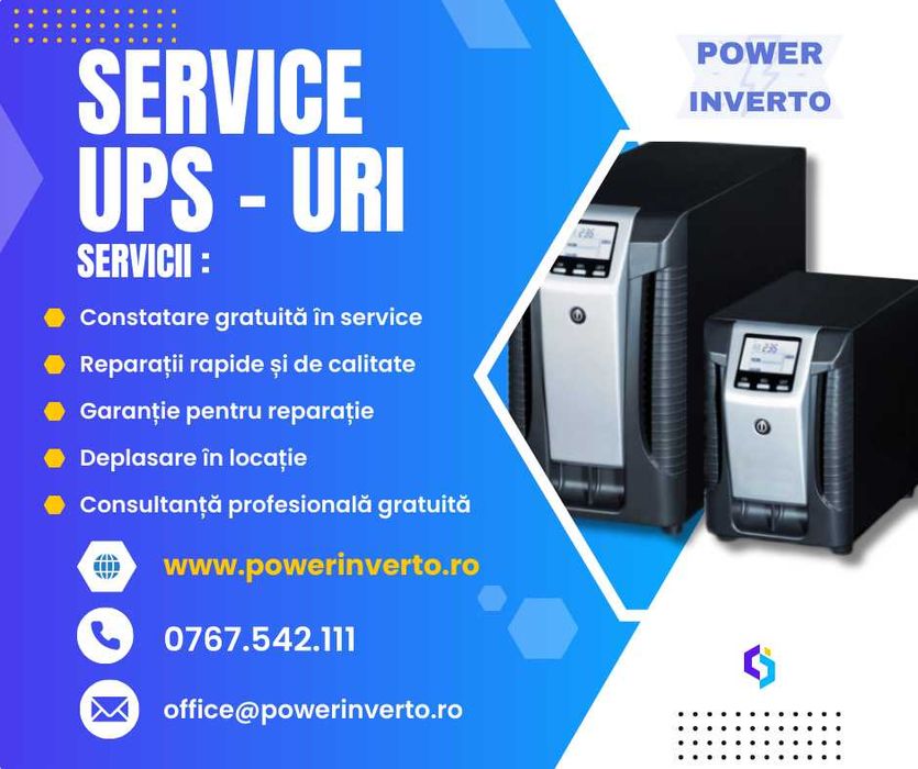 Service Invertoare Solare, UPS-uri, Stabilizatoare, Electronice