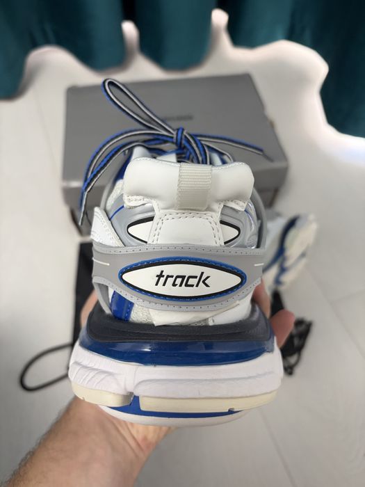 Balenciaga Track Alb Albastru