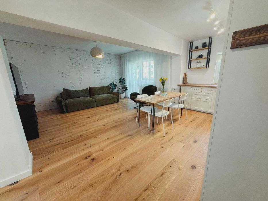 Proprietar, vand apartament 3 camere, 65 mp utili + 5mp balcon, complet renovat si mobilat – Manastur, Calea Floresti.