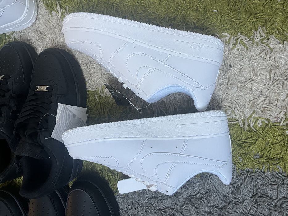 Nike Air Force 1 Alb/Negru NOU PREMIUM