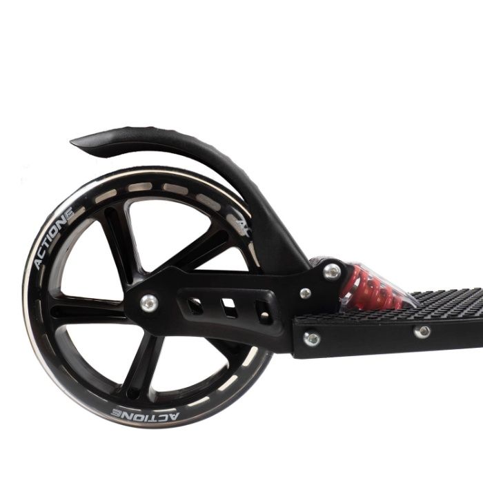 Trotineta adulti, 2 amortizoare, frana mana, roti 200. 100kg.. NOUA!