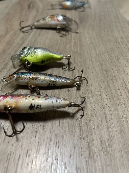 Воблери за кефал и пъстърва