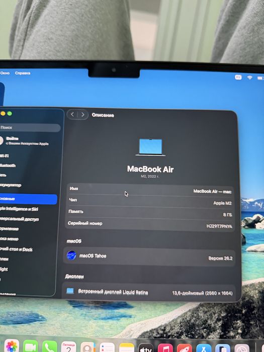 Macbook air m2 Eac АКБ98%