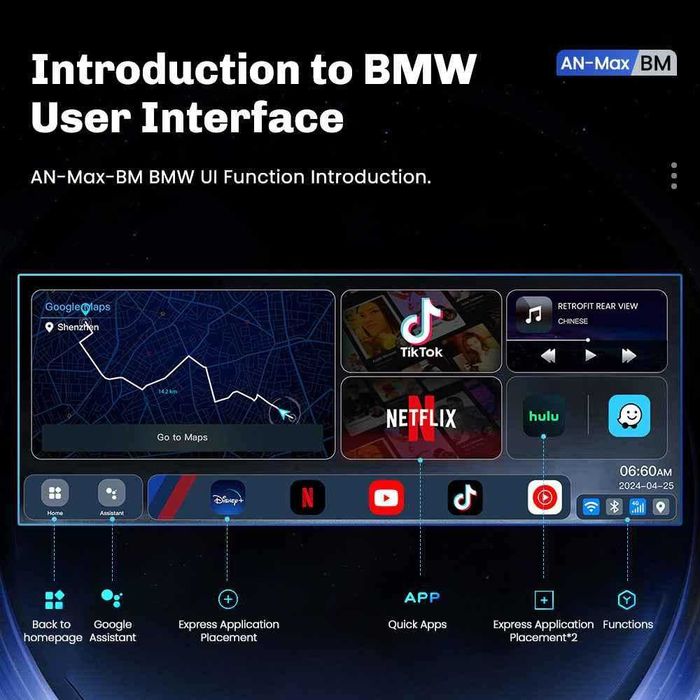 MMB Carplay BMW AI Box Wireless android adapter