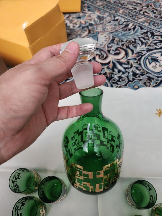 Графин со стаканчиками Богемия