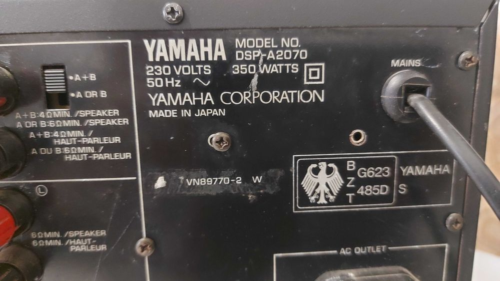 Amplificator Yamaha DSP A2070 (zis si monstru) 21 kg