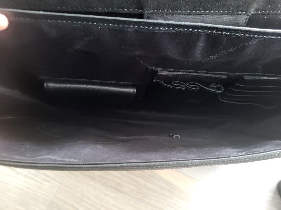 Geanta business servieta Piquadro din  piele