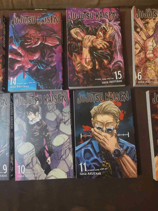jujutsu kaisen manga 5-16