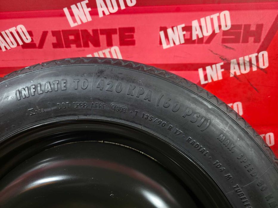 Roata Rezerva SLIM 5x114.3 17'' OE Nissan Renault Arkana Kadjar Dacia