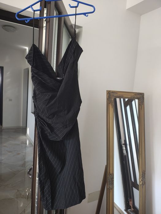 Rochie mini elegantă, nouă, cu fermoar lateral
