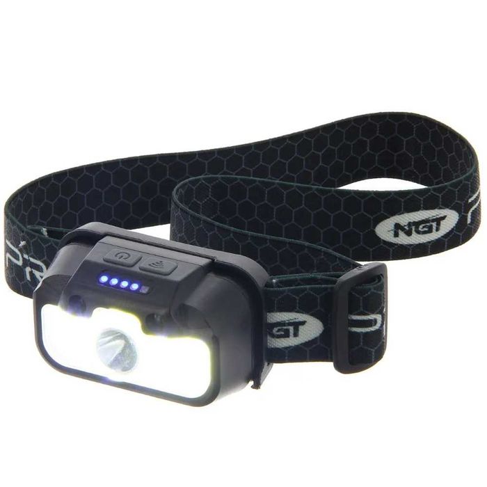 Челник NGT Profiler Headlight 330 Lumens USB Rechargable Motion Sensor