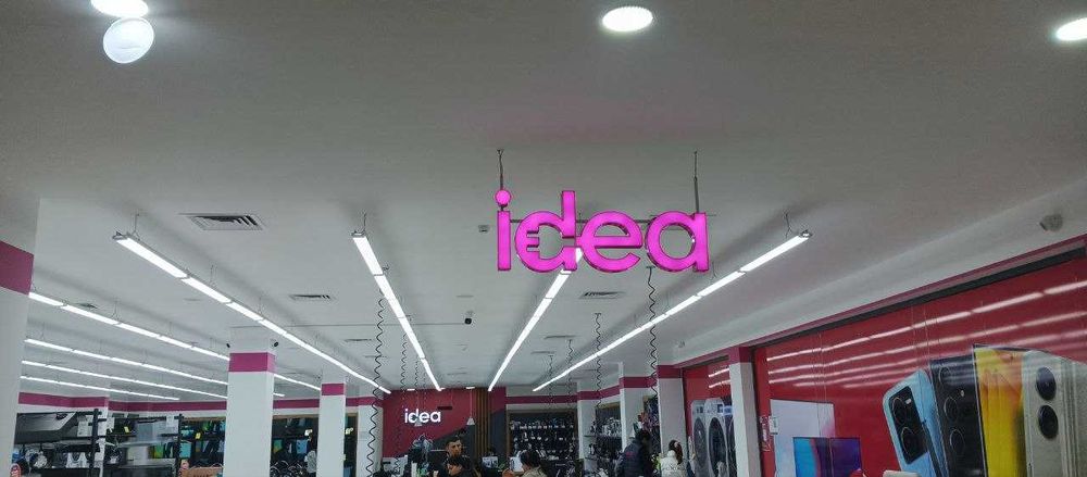 Tashqi reklama xizmati Наружная реклама, Объемные буквы,