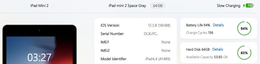 iPad Mini 2 64gb