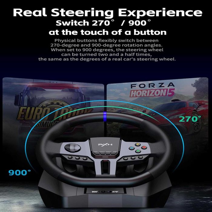PXN V9 Gen 2 волан за PC/PS4/Xbox с педали и скорости