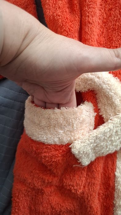 Махровый халат на 4-5 лет