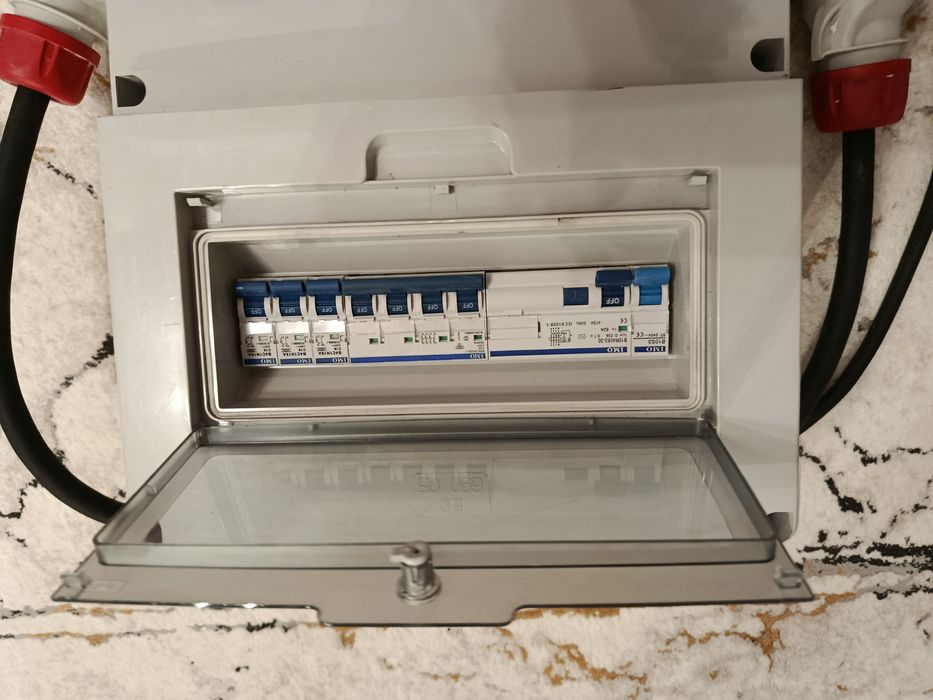 Tablou trifazat pentru organizare șantier