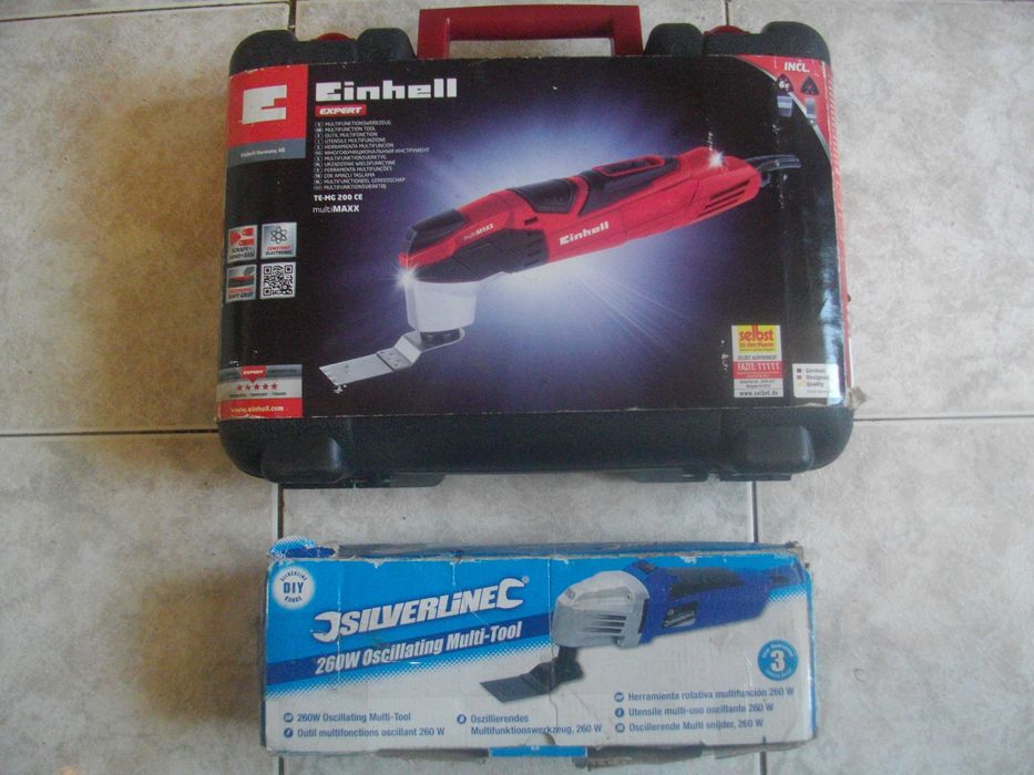 Нов 200-260 Вата Реноватор Мулти Инструмент PRC/Итл Einhell SILVERLINE
