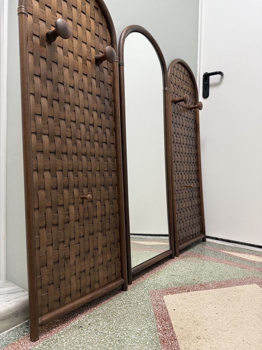 Ратанова закачалка / огледало /50-те