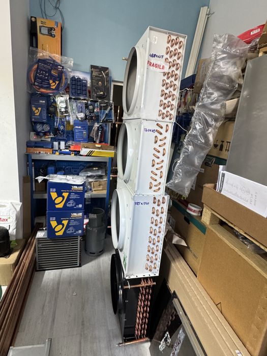 Condensator frigorific diferite dimensiuni puteri ventilator inclus