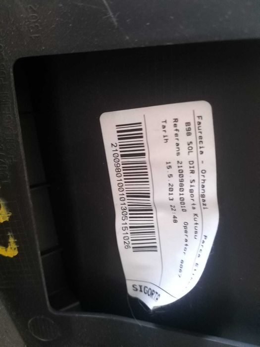 Panou butoane capac ornament sub volan renault clio 4 210098010010