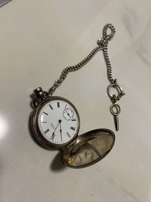 A.W.Co watham Ceas de Buzunar de argint