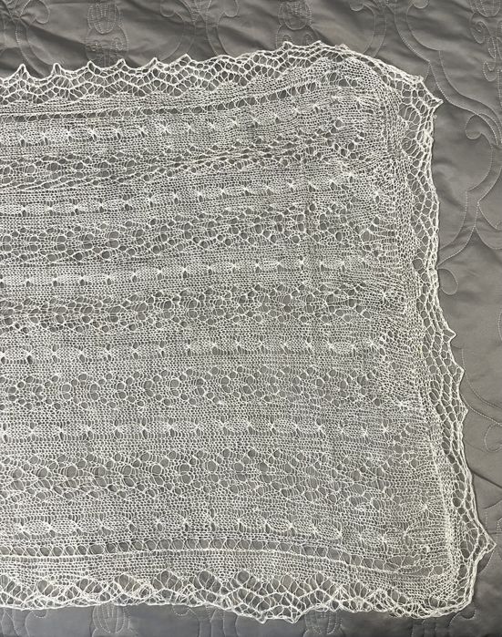 Оренбургский пуховый палантин