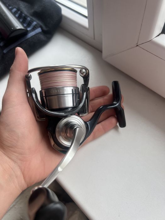 Daiwa certate 19  2500s-xh modificată