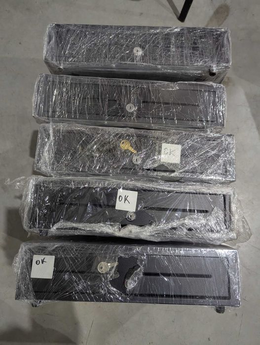 Денежные ящики с ключами и без