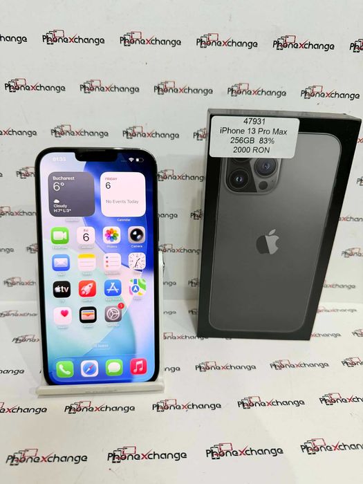 iPhone 13 Pro Max Graphite Neverlocked 256GB 83% 47931