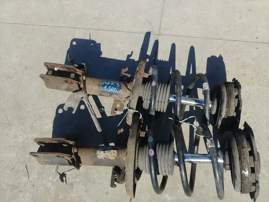 set ansamblu amortizoare telescoape cu arcuri  fata 1.5 dci renault megane 3