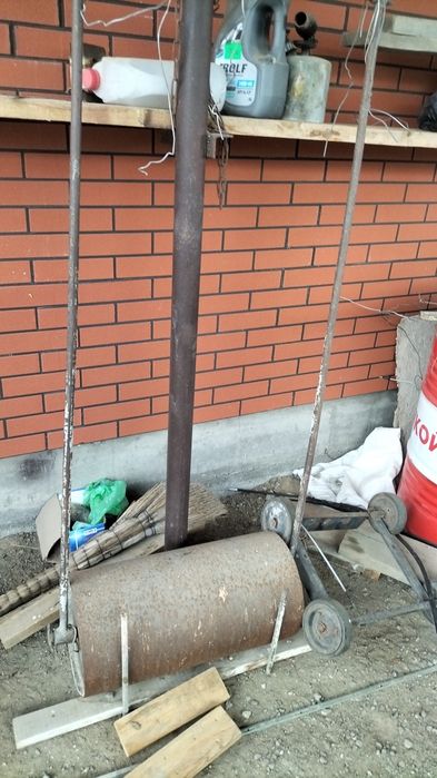 Каток ручной, трамбовка